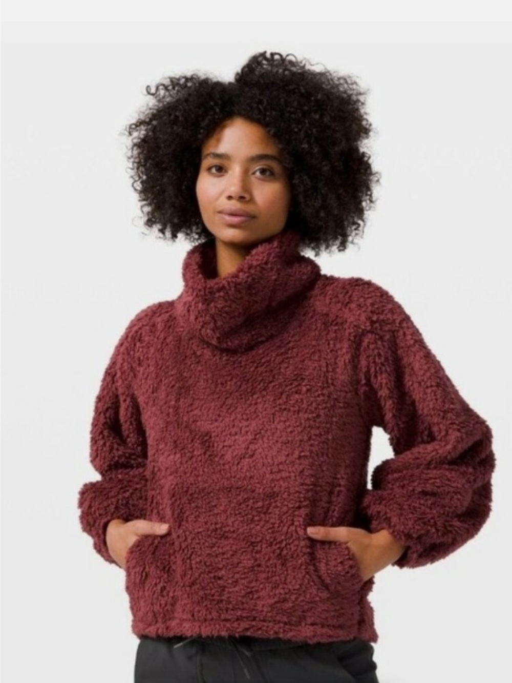 Lululemon Warm Restore Sherpa Pullover